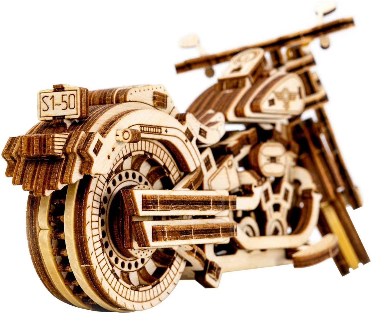 Revell Tiny Adventures Cruiser V-Twin Holz-Modellbausatz 1:13 - Bild 4