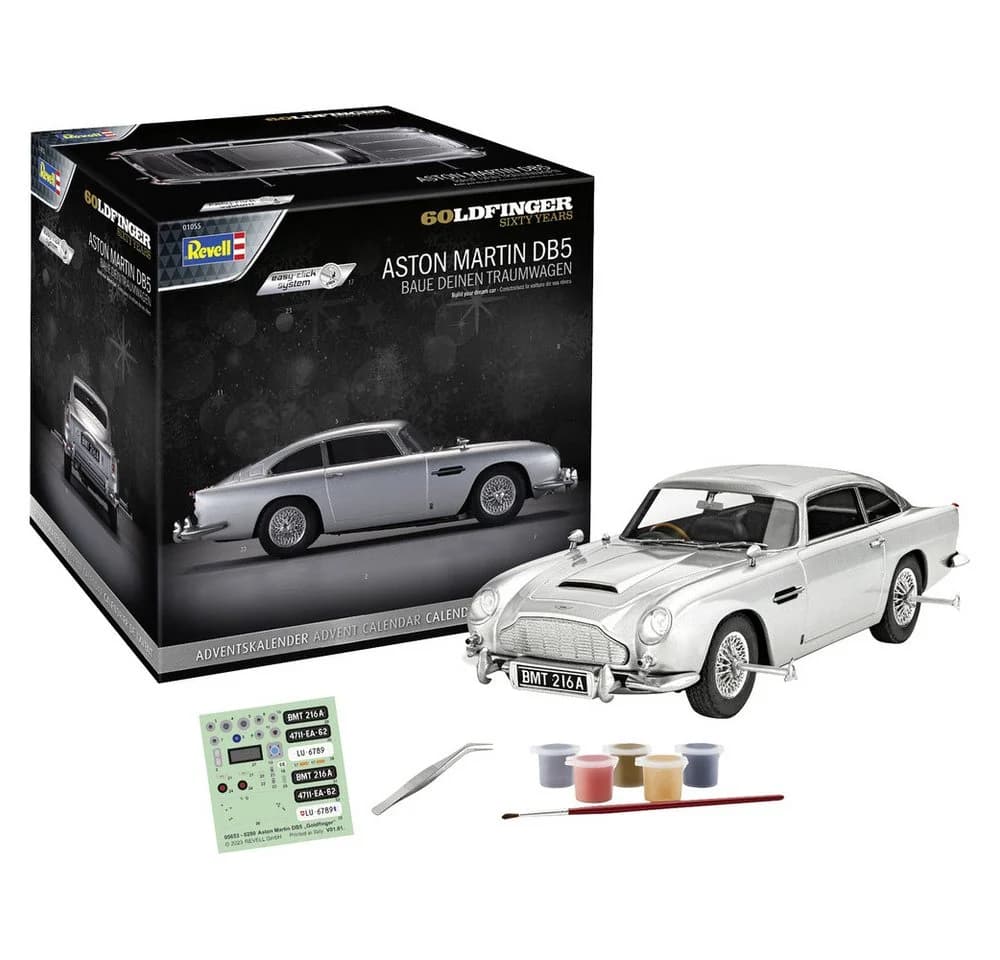 Revell® Spielzeug-Adventskalender 007 James Bond Aston Martin DB5 - Bild 4