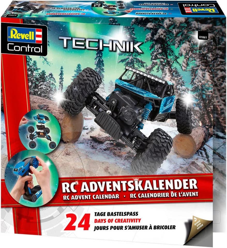 Revell® RC Crawler Adventskalender 1:18 Modell Blau - Bild 4