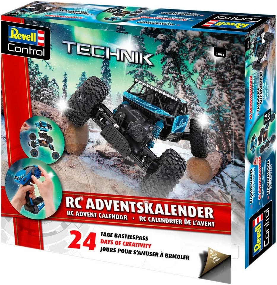 Revell® RC Crawler Adventskalender 1:18 Modell Blau - Bild 5