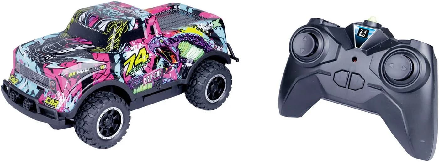 Revell RC-Monstertruck Ghost Driver Lila 2.4 GHz mit LED-Beleuchtung