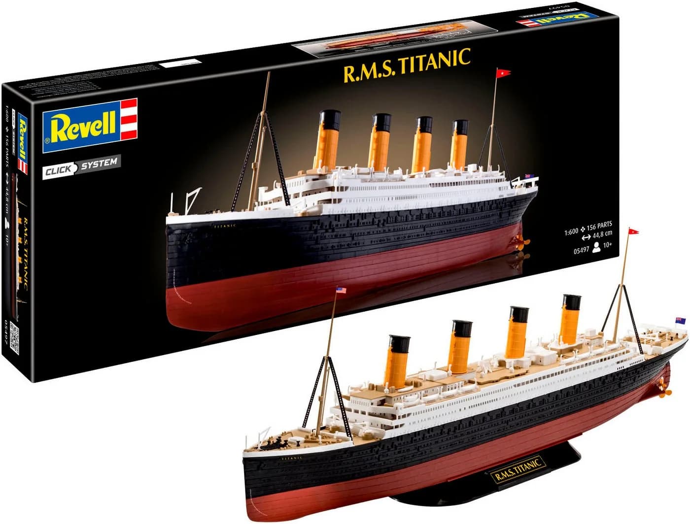 Revell® Modellbausatz Click System R.M.S. Titanic Maßstab 1:600 - Bild 4