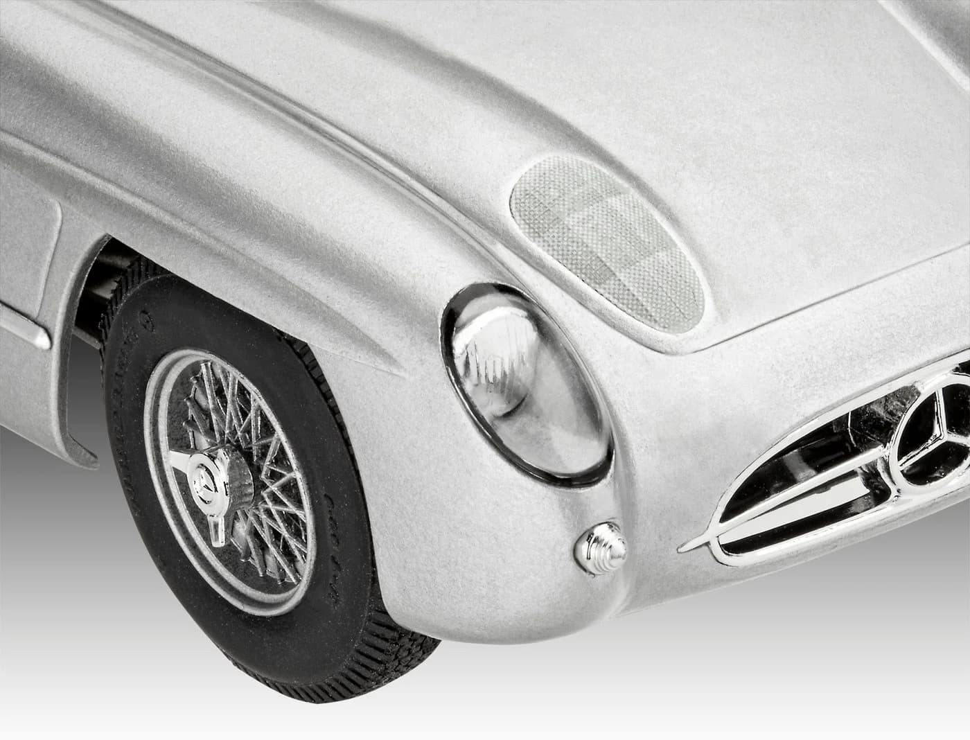 Revell® Modellbausatz Mercedes-Benz 300 SLR 1:24 Silber - Bild 4