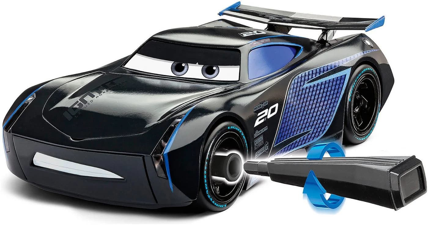 Revell® Modellbausatz Build&Play Disney Pixar CARS Jackson Storm Schwarz Blau - Bild 5