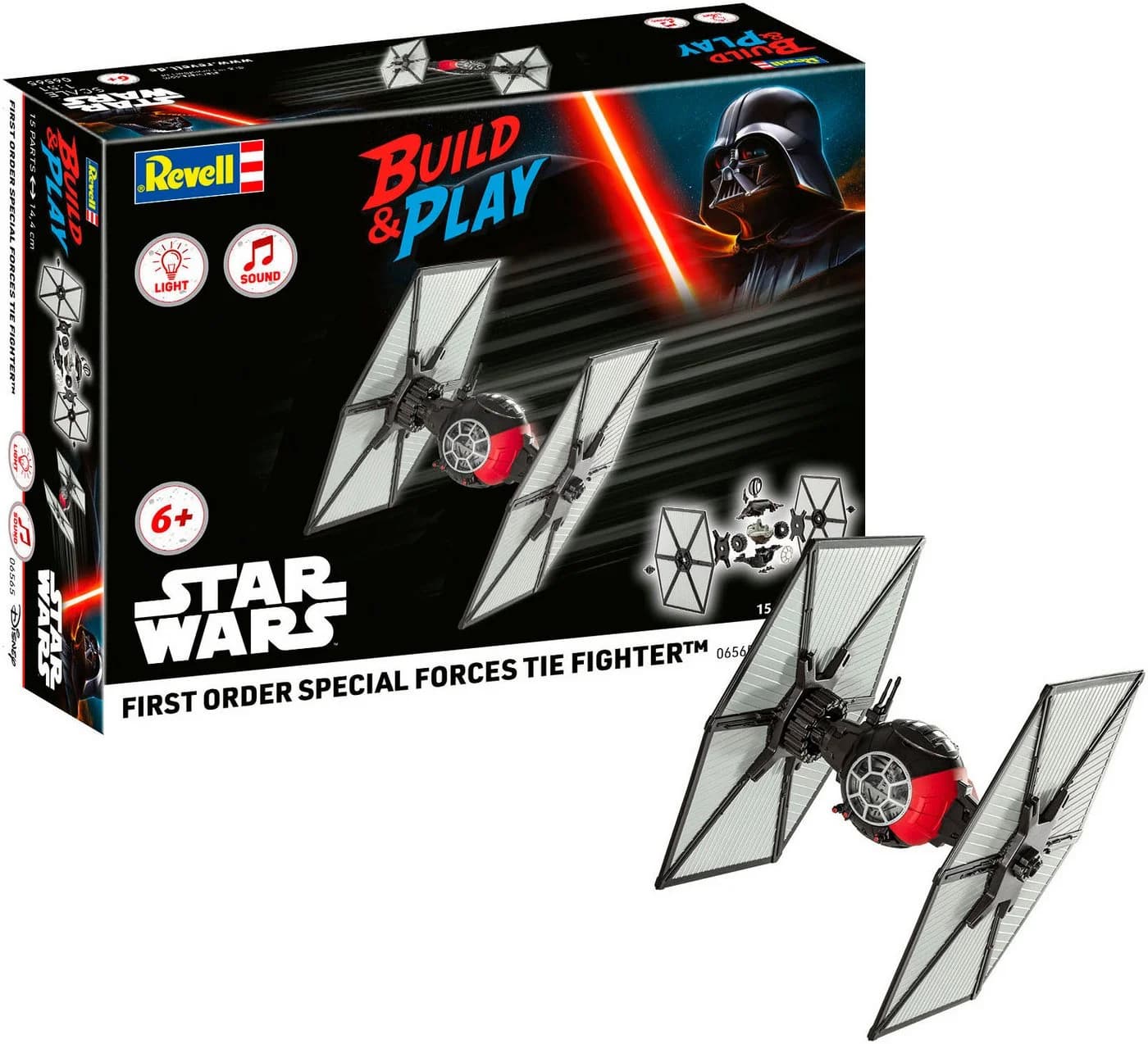 Revell® Star Wars First Order Special TIE Fighter Modellbausatz mit Licht & Sound - Bild 2