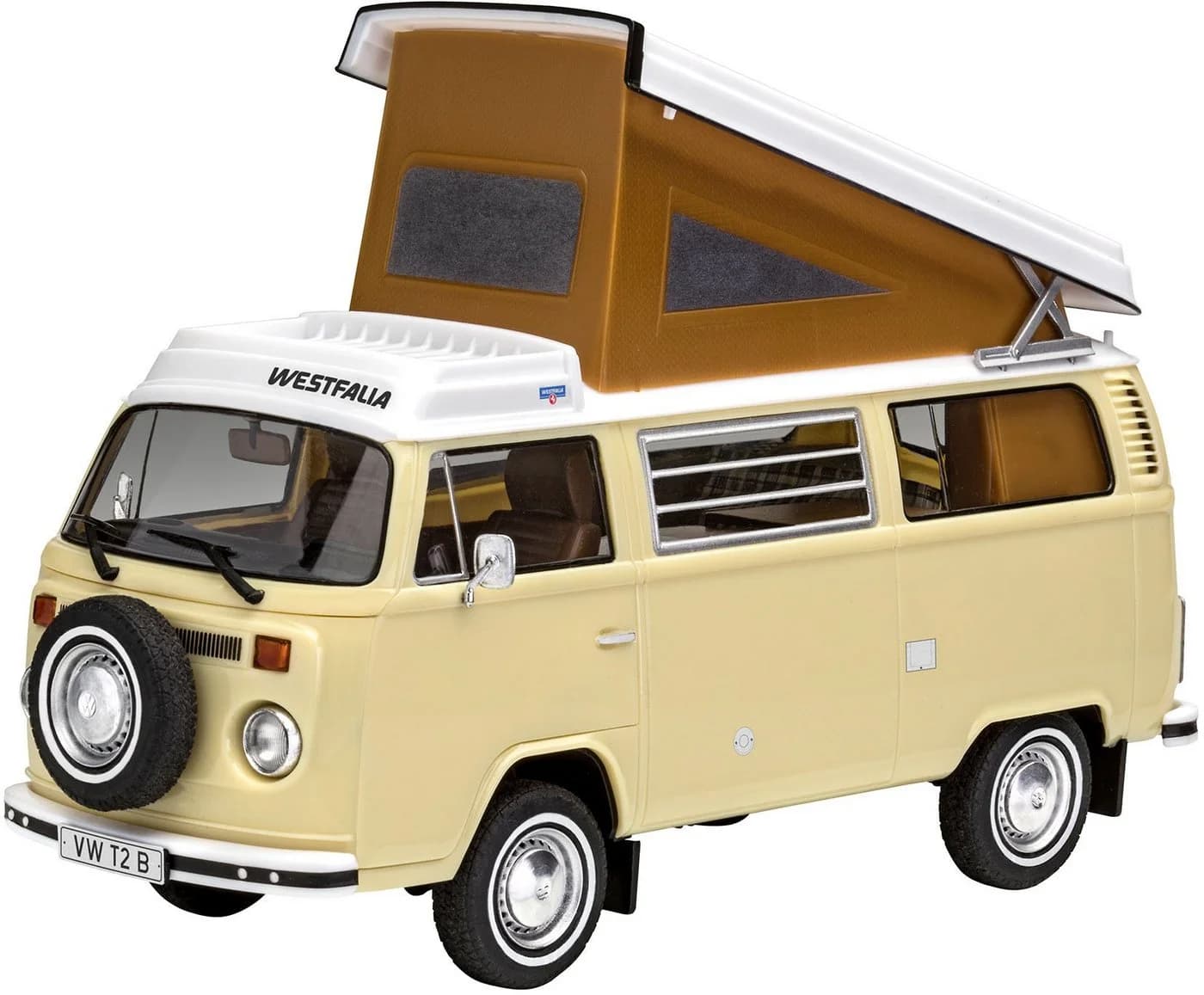 Revell® Modellbausatz VW T2 Camper Maßstab 1:24 Bunt
