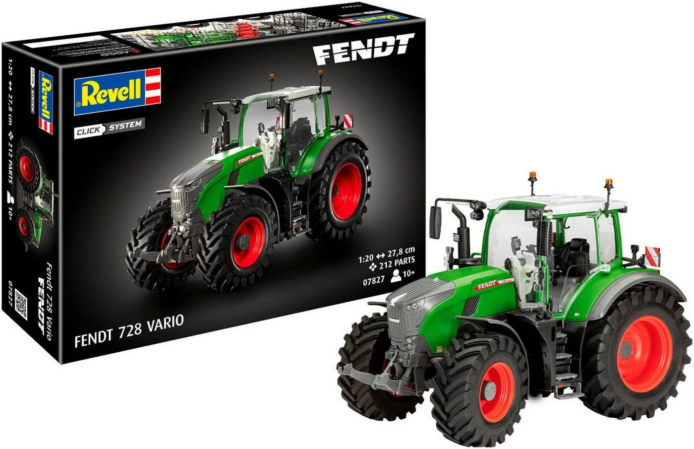 Revell® Modellbausatz Click System Fendt 728 Vario Traktor 1:20 - Bild 2