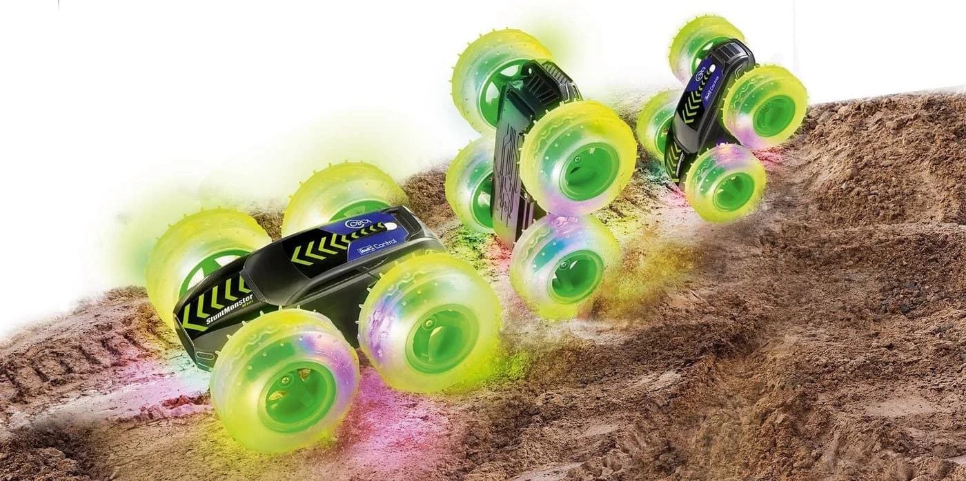 Revell® RC-Auto Stunt Monster Mini mit LED-Beleuchtung Grün/Schwarz