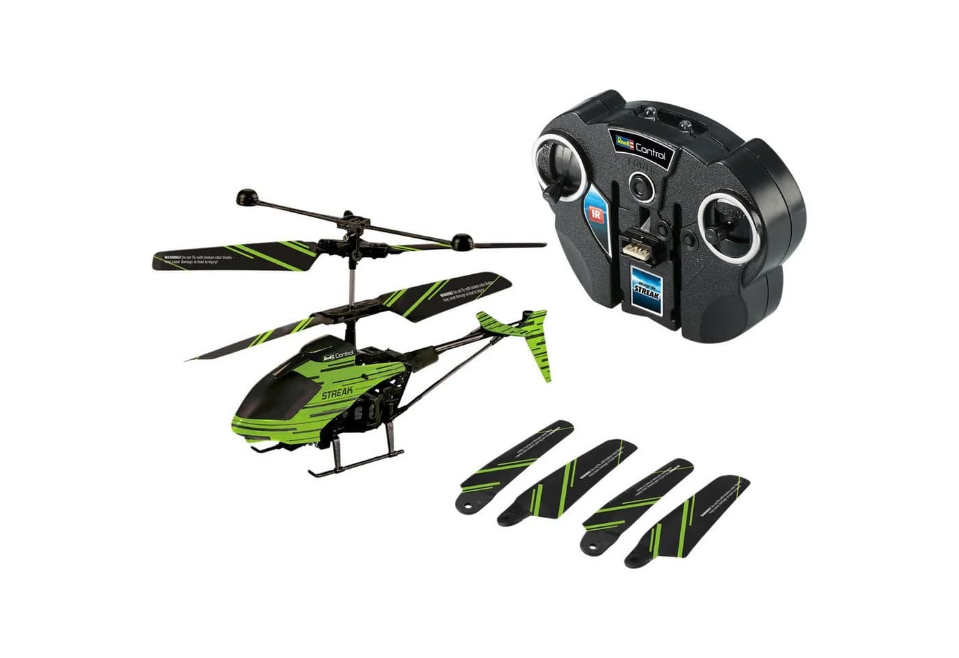 Revell RC-Helikopter Streak Glow in the Dark Grün/Schwarz Indoor - Bild 2