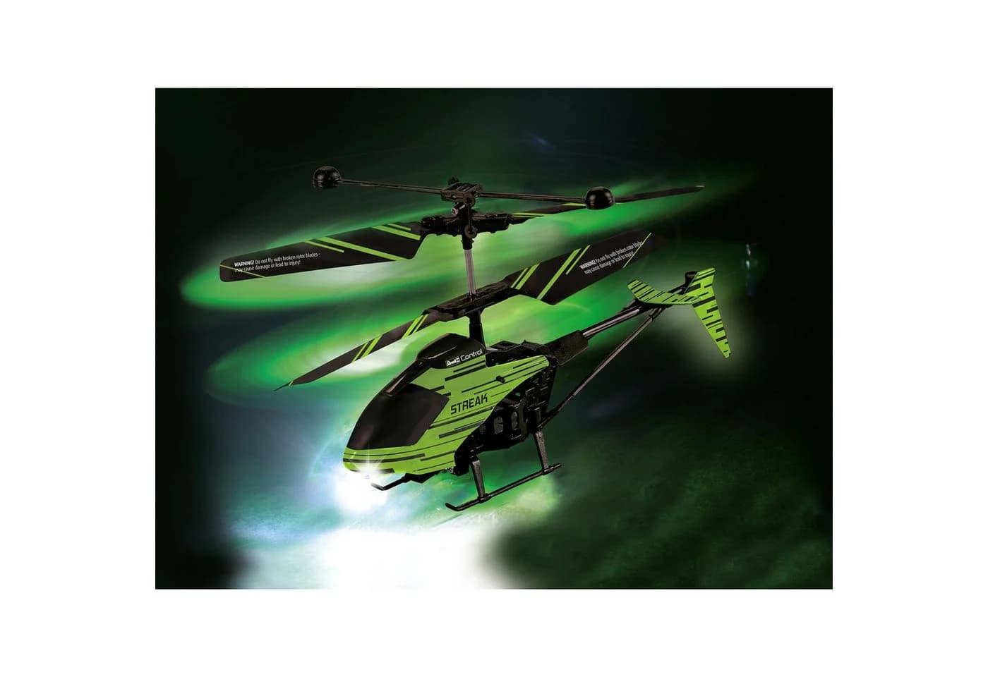 Revell RC-Helikopter Streak Glow in the Dark Grün/Schwarz Indoor - Bild 5