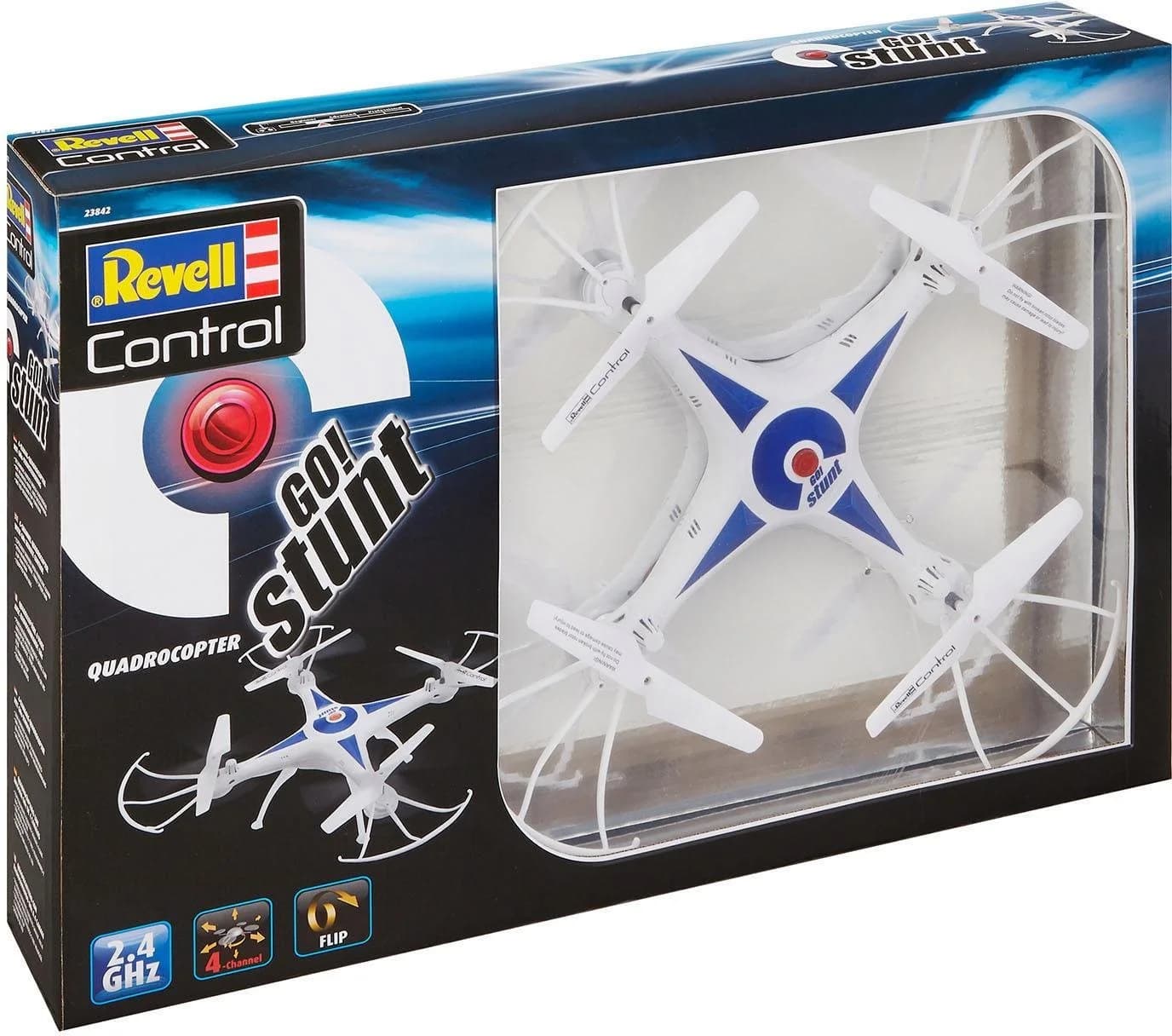 Revell RC-Quadrocopter GO! Stunt mit LED-Beleuchtung 2,4 GHz
