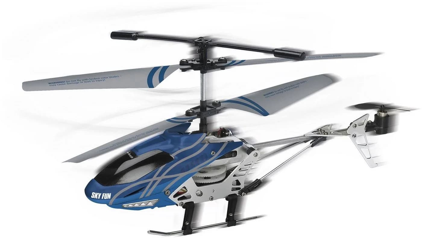 Revell® RC-Helikopter Sky Fun 2,4 GHz mit LED-Beleuchtung blau - Bild 4