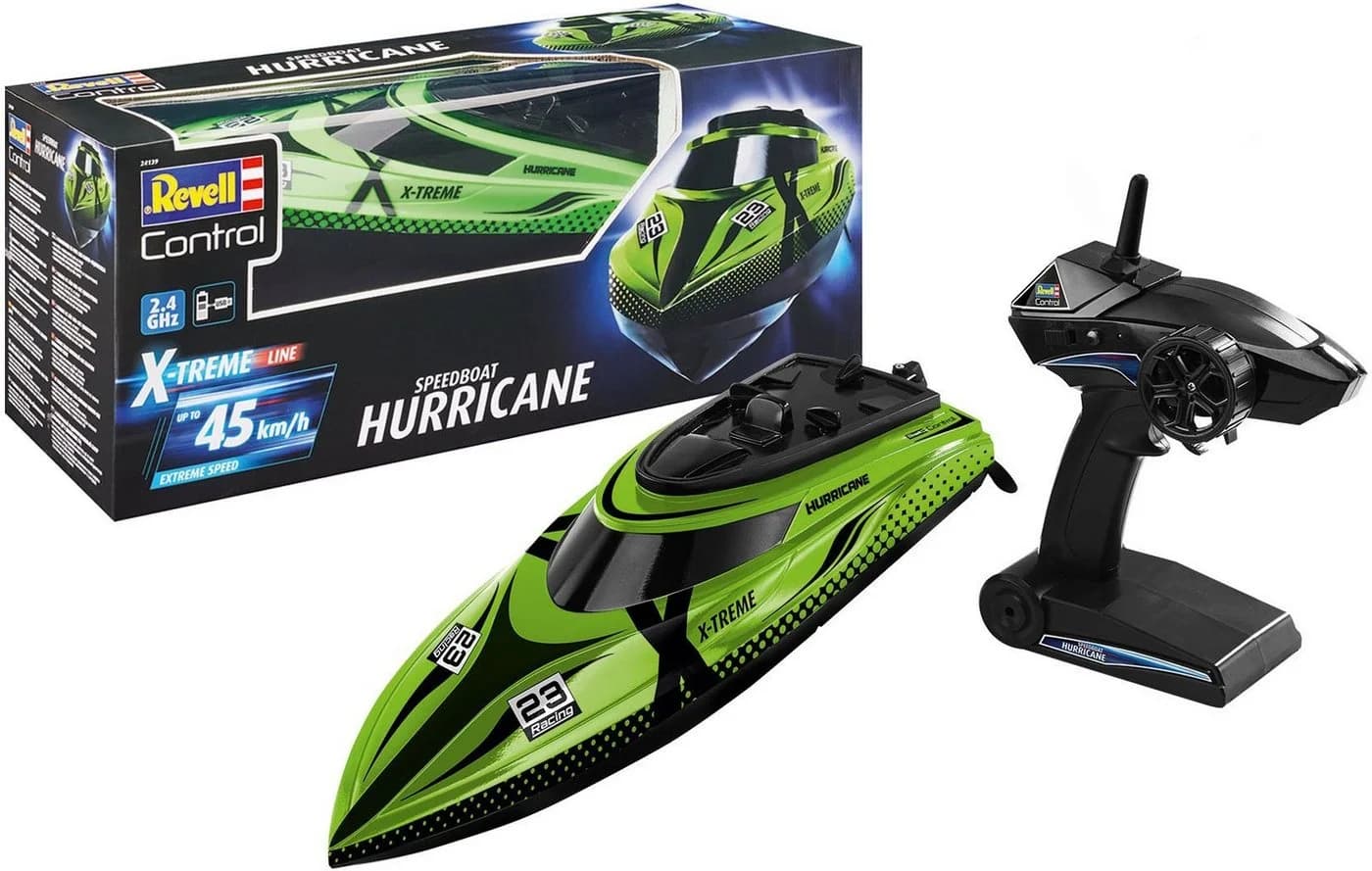 Revell RC-Boot X-TREME Speedboat Hurricane Bunt