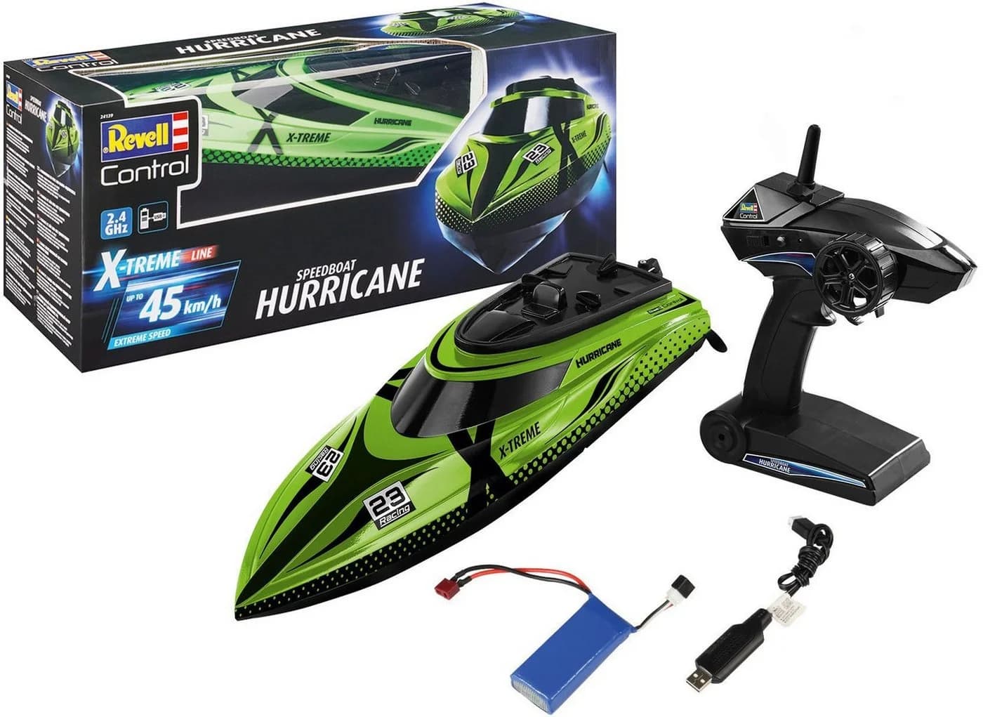Revell RC-Boot X-TREME Speedboat Hurricane Bunt - Bild 2