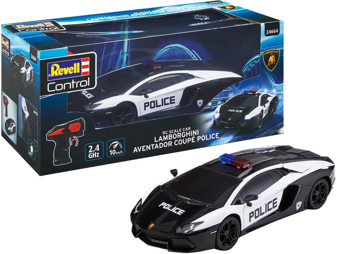 Revell RC-Auto Lamborghini Aventador Police 1:24 Maßstab