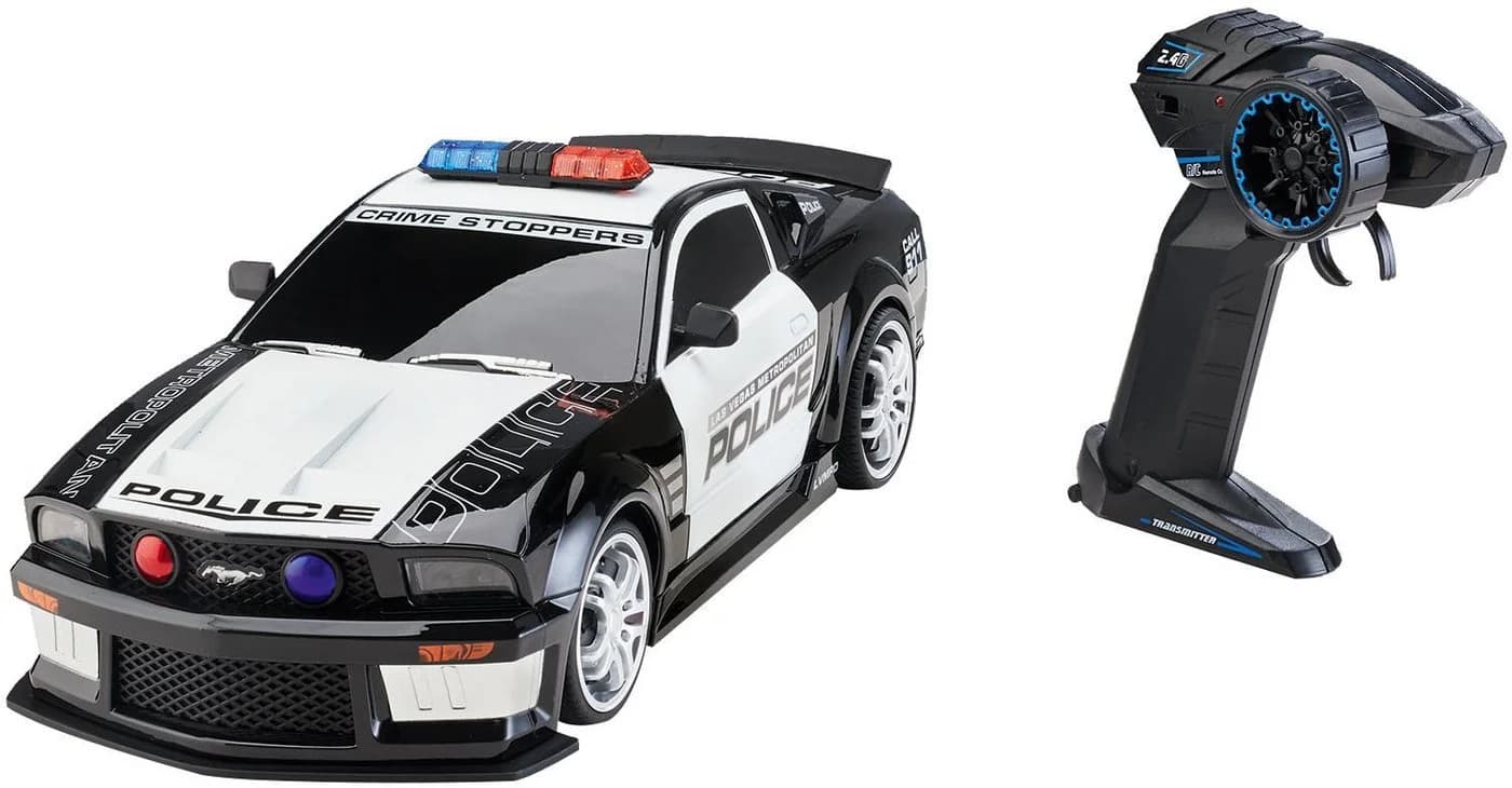 Revell RC-Auto Ford Mustang Police Schwarz 1:12 Maßstab - Bild 3