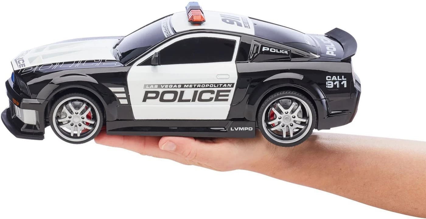 Revell RC-Auto Ford Mustang Police Schwarz 1:12 Maßstab - Bild 5