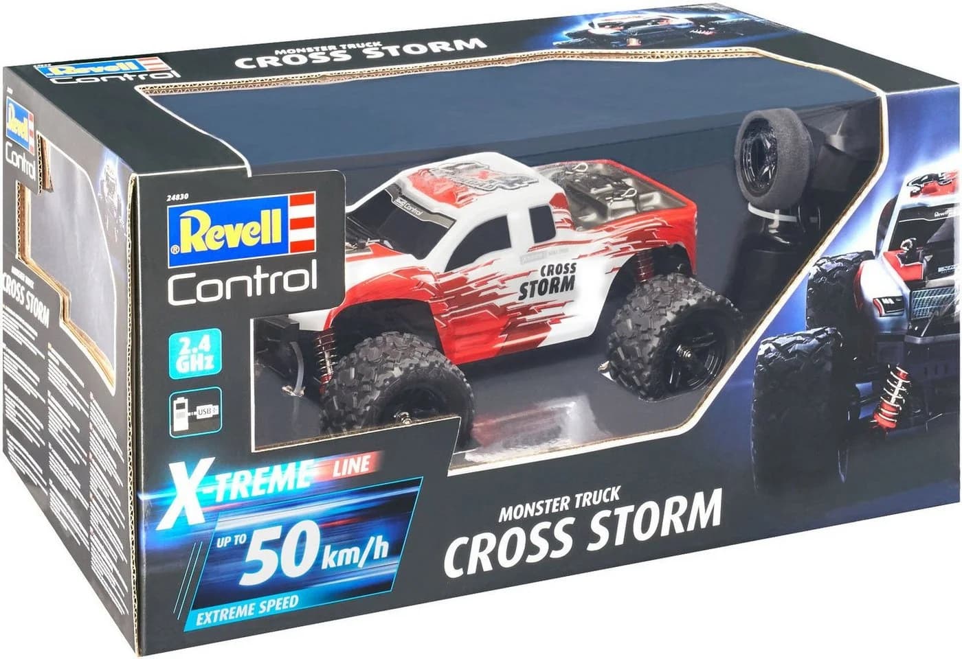 Revell® RC-Monstertruck X-Treme Car CROSS STORM, bis zu 50 km/h