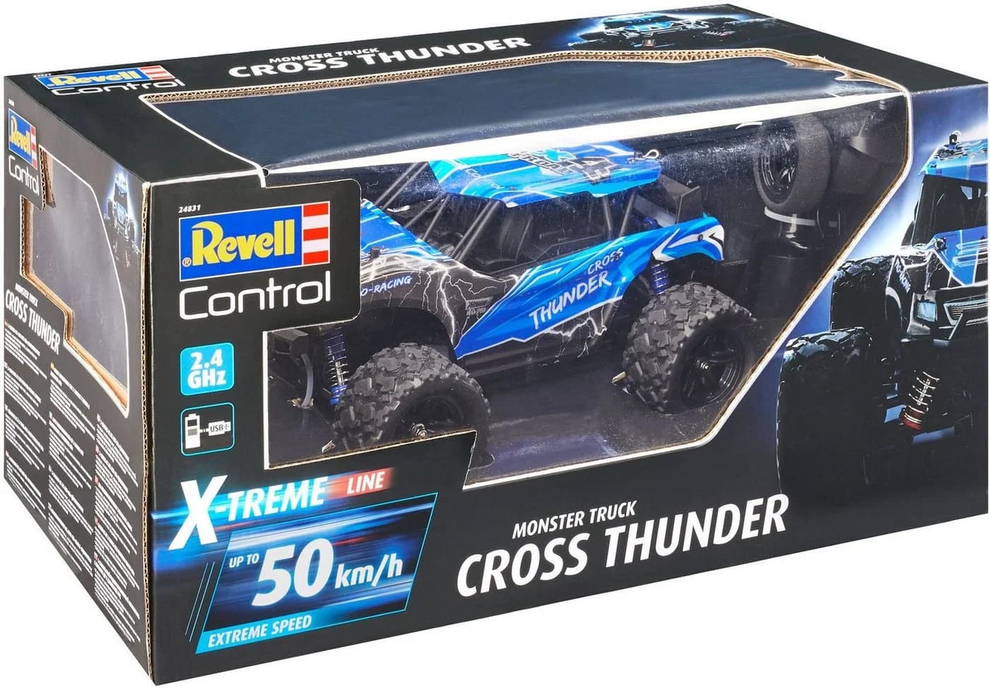 Revell RC-Monstertruck X-Treme Car CROSS Thunder 50 km/h