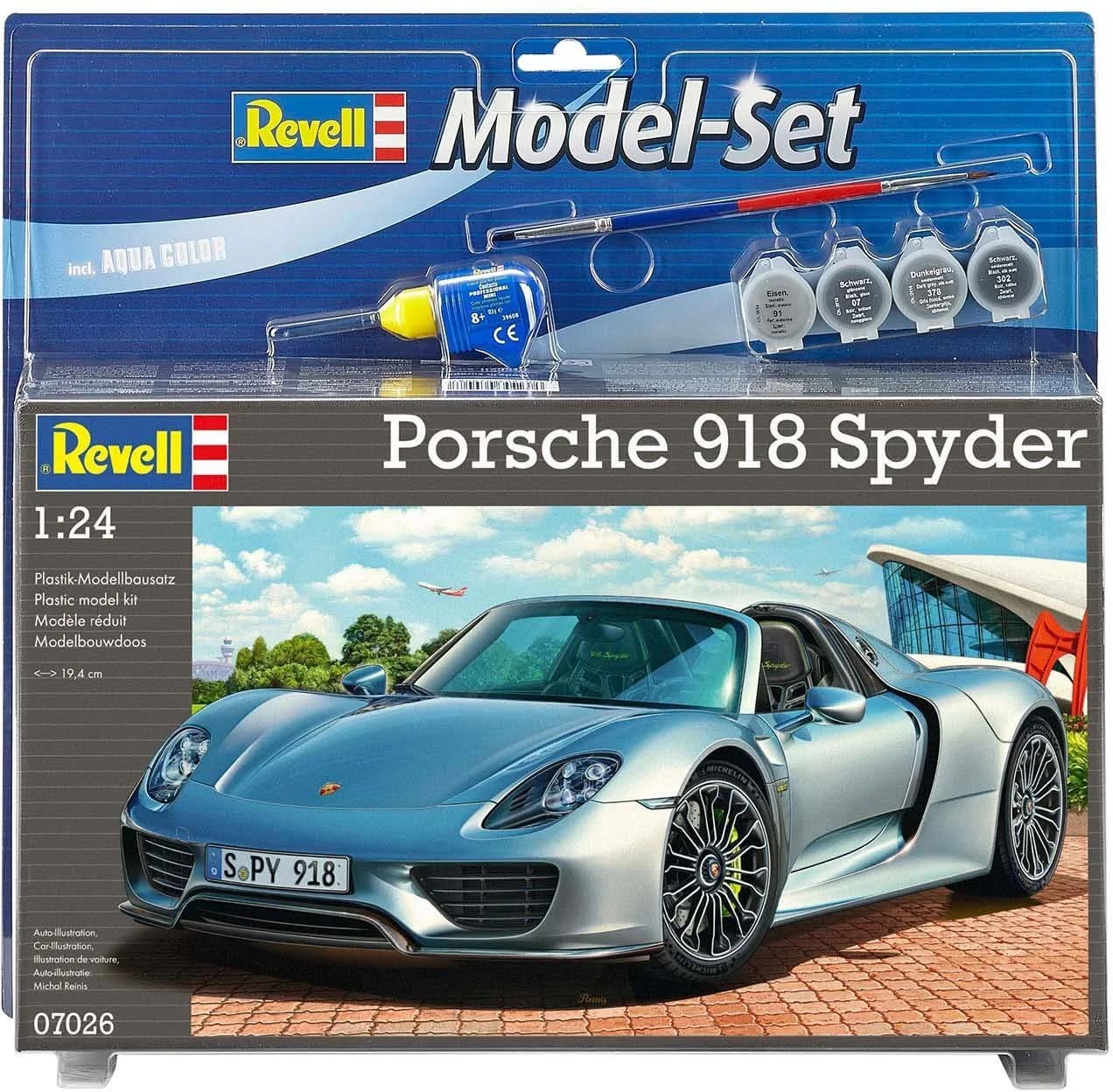 Revell® Modellbausatz Porsche 918 Spyder 1:24 Silber - Bild 2