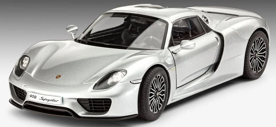 Revell® Modellbausatz Porsche 918 Spyder 1:24 Silber - Bild 5