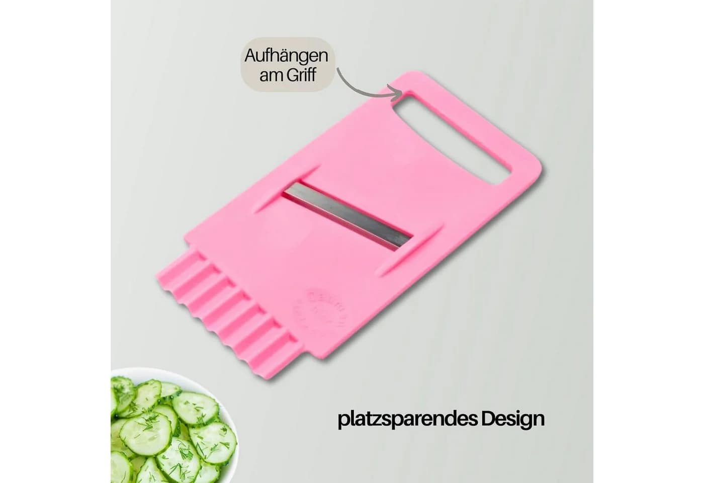 homiez Gemüsehobel Rosa – Der Original-Schnellschneider - Bild 4