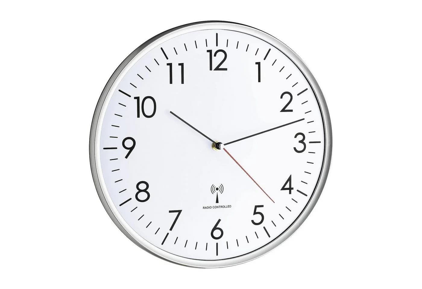 TFA Dostmann Funk-Wanduhr Basel 60.3514 Analog DCF 77 - Bild 2