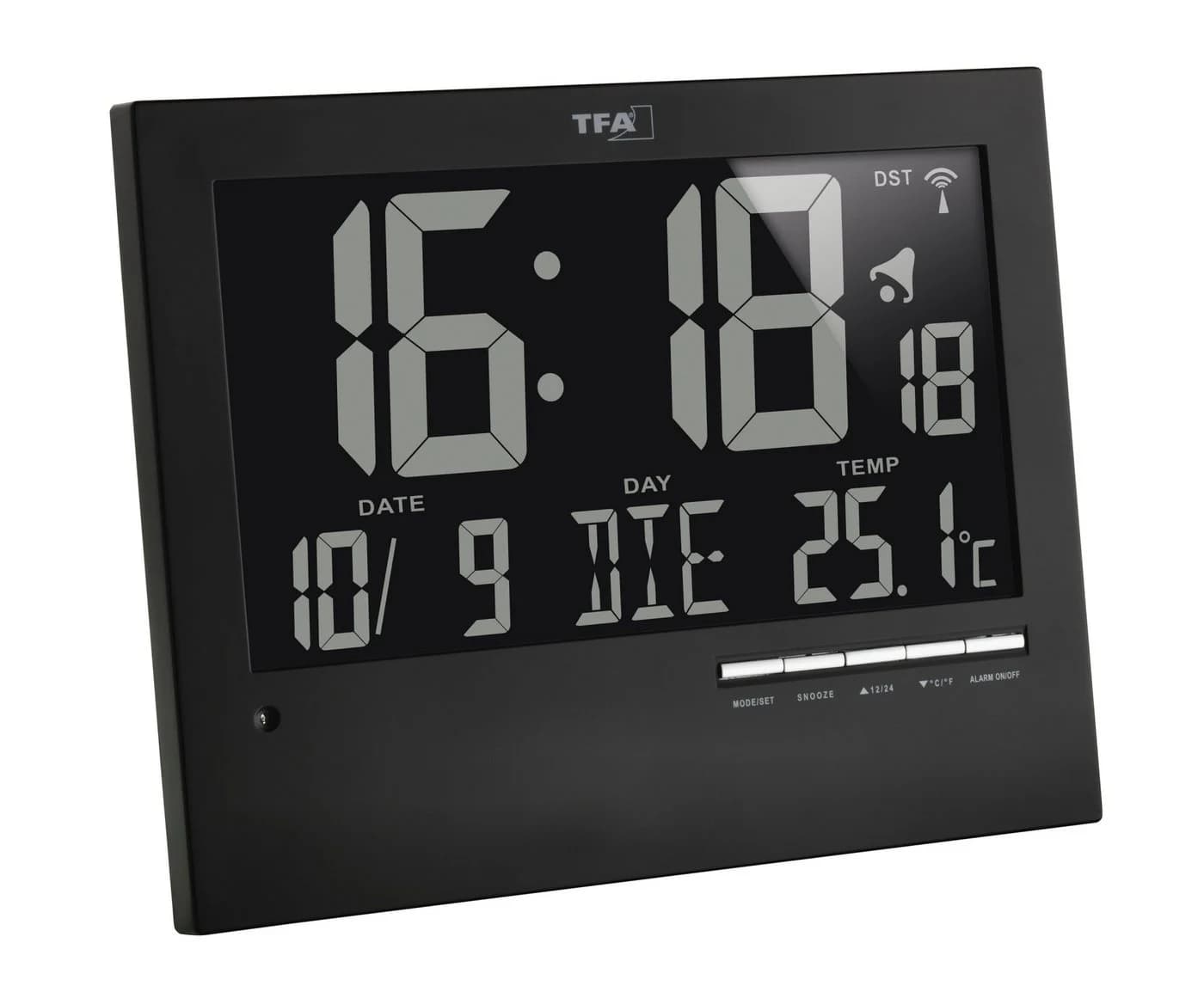 TFA Dostmann Funkwanduhr TFA 60.4508 mit Hintergrundbeleuchtung - Bild 3