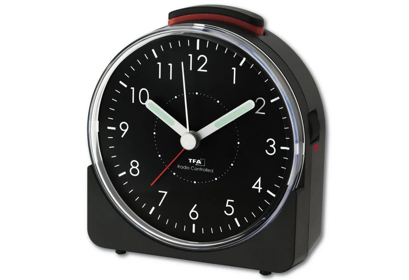TFA Dostmann Funkwecker SUNRISE Schwarz Analog mit Snooze - Bild 3