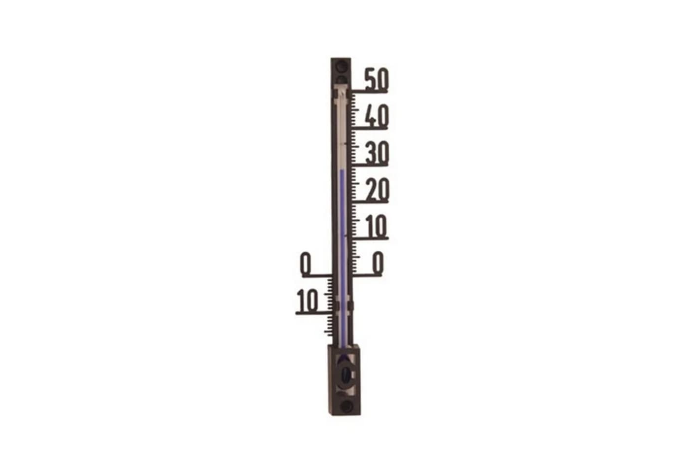 TFA Dostmann Aussenthermometer Schwarz 104x28mm Wetterstation