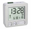 TFA Dostmann Funkwecker Digital mit Innentemperatur und Snooze Schwarz/Silber Bild 3