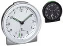 TFA Dostmann Funk-Wecker Silber DCF 77 Analog mit Snooze Bild 1