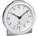 TFA Dostmann Funk-Wecker Silber DCF 77 Analog mit Snooze Bild 2