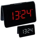 TFA Dostmann ICON Funkwecker Digital Schwarz LED Bild 1