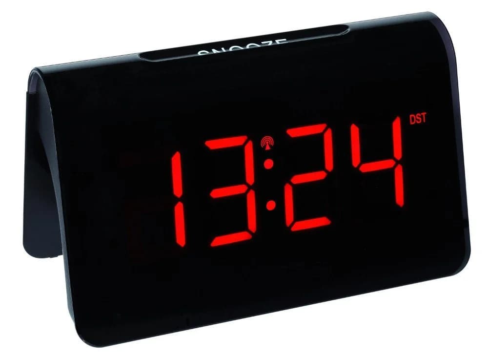 TFA Dostmann ICON Funkwecker Digital Schwarz LED - Bild 2