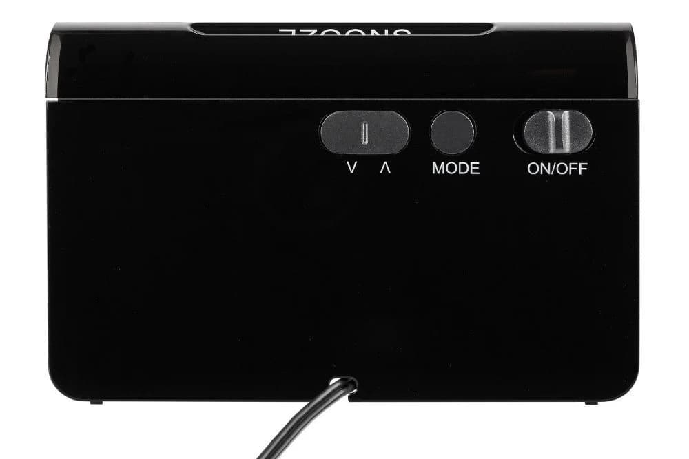 TFA Dostmann ICON Funkwecker Digital Schwarz LED - Bild 4
