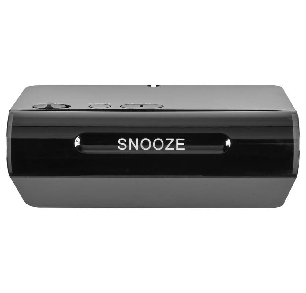 TFA Dostmann Funkwecker ICON digital schwarz LED Leuchtziffern - Bild 2