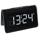 TFA Dostmann Funkwecker ICON digital schwarz LED Leuchtziffern Bild 4