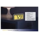 TFA Dostmann Funkwecker Lumio Plus Schwarz Silber mit Temperaturanzeige Bild 2
