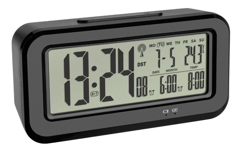 TFA Dostmann Funkwecker Boxx Digital mit Temperatur und Lichtsensor - Bild 2