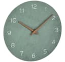 TFA Dostmann Wanduhr Analog Holz-Optik Leises Sweep-Uhrwerk Bild 2