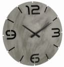 TFA Dostmann Funk-Wanduhr Contour Grau/Schwarz/Weiß Bild 2