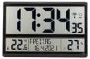 TFA Dostmann Funkwanduhr Digital XL mit Temperatur und Datum Bild 1