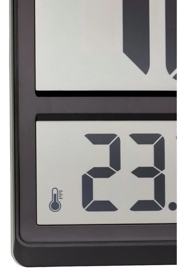 TFA Dostmann Funkwanduhr Digital XL mit Temperatur und Datum - Bild 4