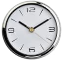 TFA Dostmann Tischuhr CAMINO Aluminium Silber Quarz Bild 2