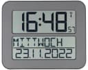 TFA Dostmann Funkwanduhr TimeLine Max Digitale Uhr Holz-Optik Bild 4