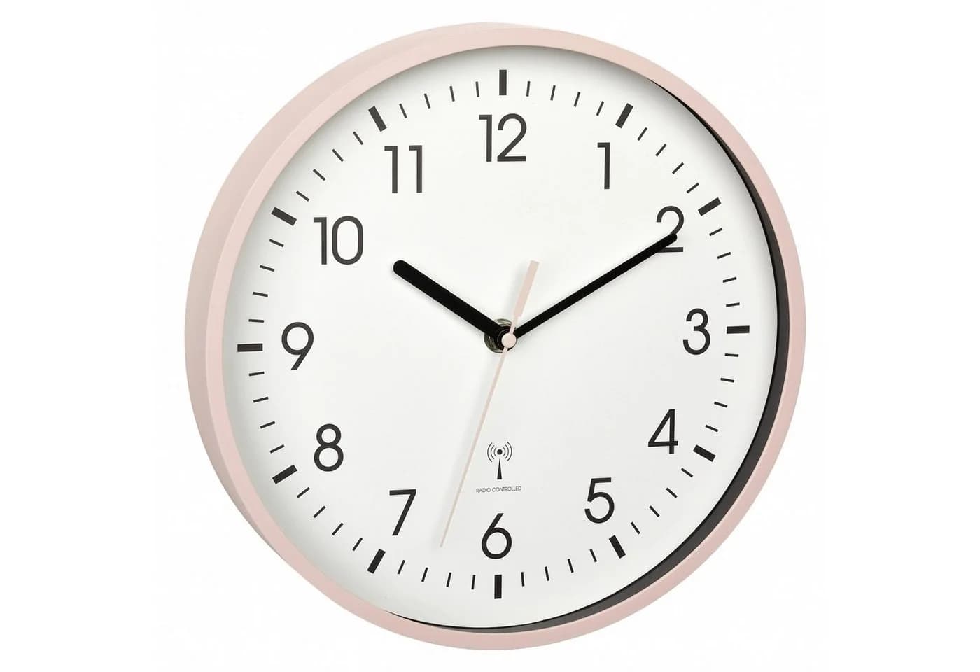 TFA Dostmann Funk-Wanduhr Rosa 245 mm mit Sekundenzeiger - Bild 2
