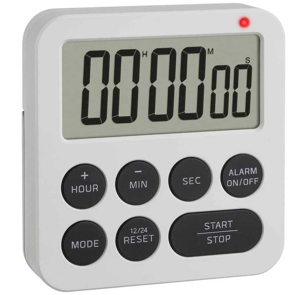 TFA Dostmann Digitaler Intervall-Timer mit Stoppuhr und Wecker - Bild 2