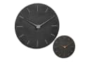 TFA Dostmann Schiefer Wanduhr 250 mm Quarzuhr geräuscharm Bild 1