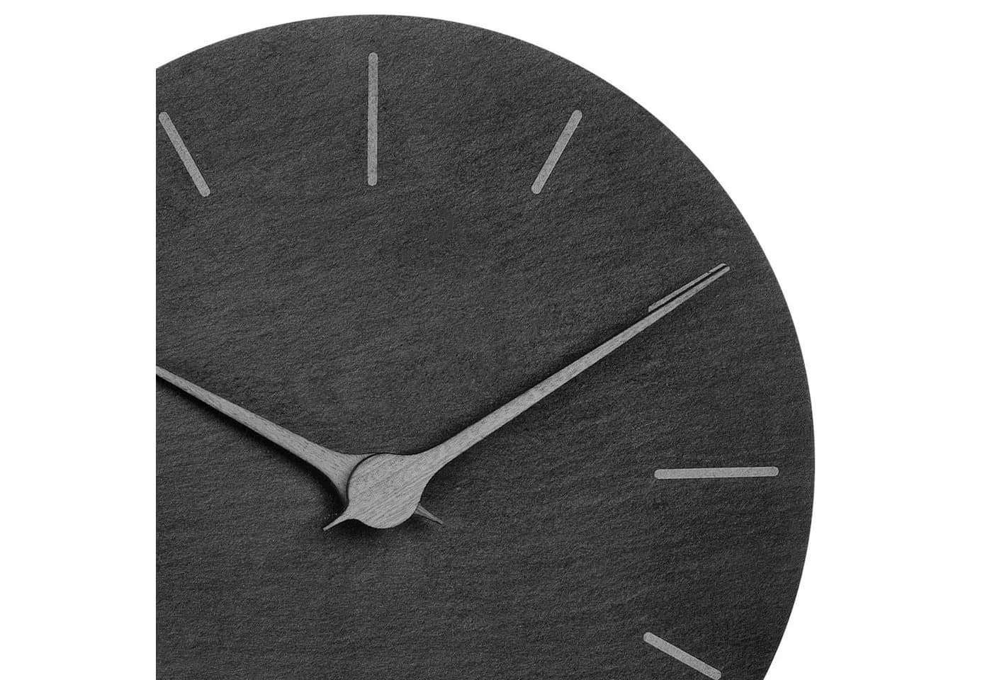 TFA Dostmann Schiefer Wanduhr 250 mm Quarzuhr geräuscharm - Bild 3